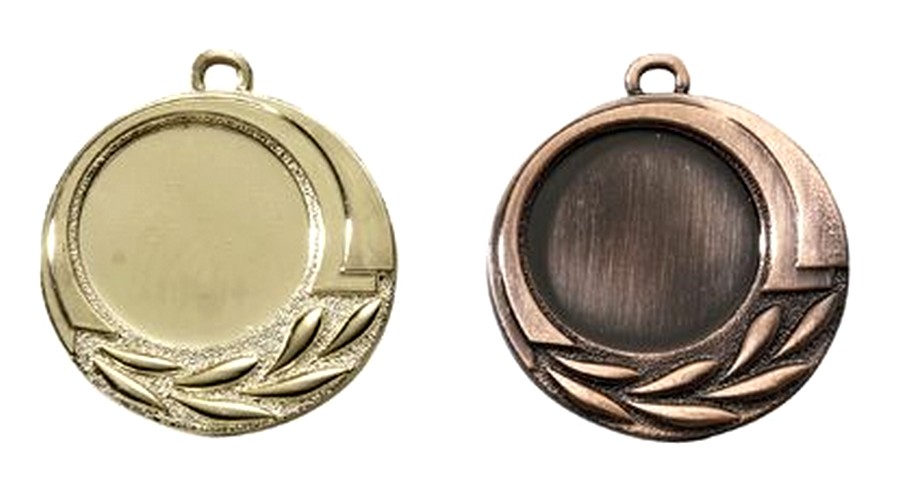 E 210 Medaille Goud-Brons compleet OP=OP!!